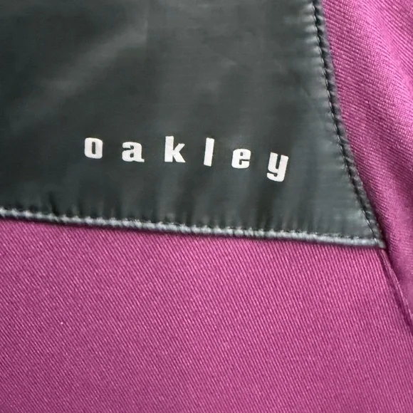 Oakley‎ Purple Full Zip Hooded Jacket Softshell Athletic - Picture 3 of 6